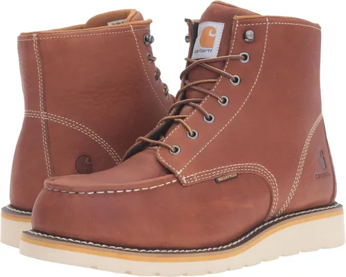 Miniatura 8 de Carhartt Botas de trabajo de 6 pulgadas impermeables de cuña suave con casquillo de acero, para hombre