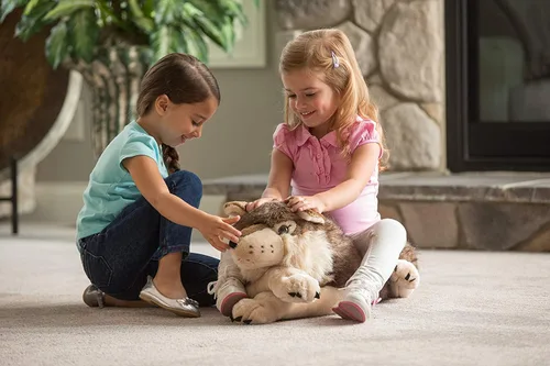 Miniatura 4 de Wild Republic - Peluche de lobo jumbo, animal gigante de peluche, juguete de peluche, regalos para niños, 30 pulgadas