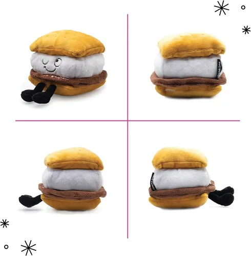 Miniatura 6 de Punchkins - Regalo de peluche, lindo y adorable coleccionable para adultos, decoración única para el escritorio, juguete de apoyo emocional, azul