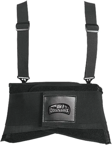Miniatura 6 de OK-1 00689 - Cinturón lumbar negro, talla 2XL