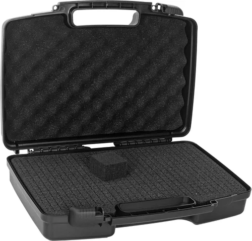 Miniatura 9 de Estuche rígido portátil de 12.2" x 9.85" x 3.77" con espuma cortada en cubos personalizable, protege equipos, electrónicos, herramientas