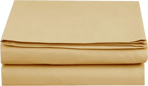 Miniatura 28 de Elegant Comfort Sábana plana premium de 1 pieza de calidad hotelera, lujosa y más suave, 1500 hilos, ropa de cama sábana plana de calidad egipcia