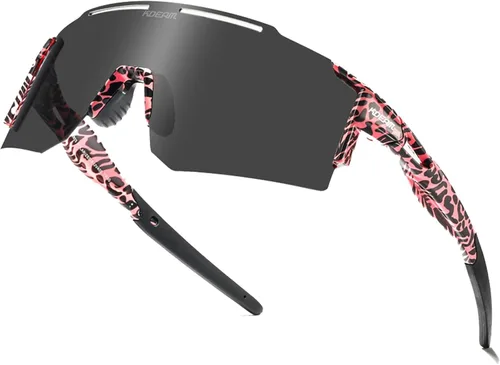 Miniatura 11 de Gafas de sol deportivas polarizadas UV400 para hombres y mujeres, gafas de ciclismo resistentes al viento para conducción, carrera, golf, lentes