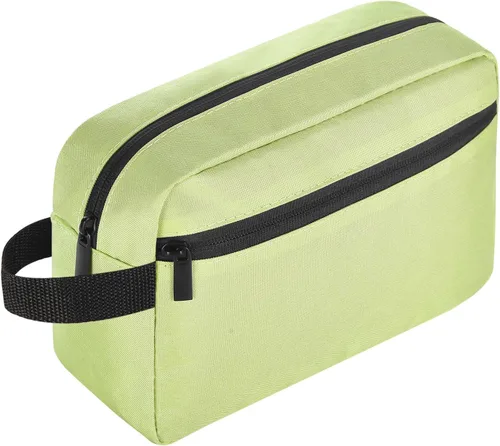Miniatura 13 de Icramsy Neceser de viaje para mujeres y hombres, bolsa de cosméticos colgante, accesorios de viaje para mujeres y hombres, Negro, Moderno