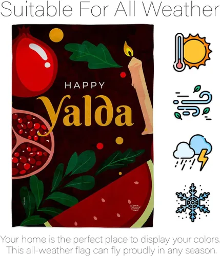 Miniatura 6 de Shab e Yalda - Bandera de jardín con fe religiosa, esperanza, gracia, paloma, religión cristiana, Pascua, decoración de casa de Pascua, regalo