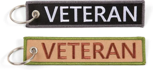Miniatura 12 de Great 1 Products Llavero militar etiqueta con llavero y mosquetón - llaves, coches, motocicletas, mochilas, equipaje y regalos - EDC