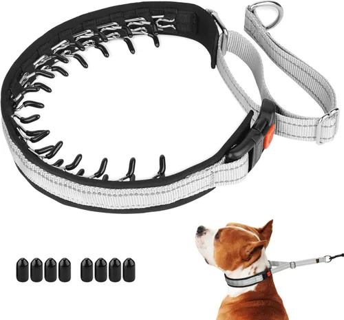 Miniatura 10 de Mayerzon Collar de Perro sin Tirones, Collar de Martingala Patentado para Perros Pequeños, Medianos y Grandes con Hebilla y Nylon Resistente
