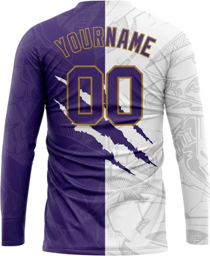 Miniatura 20 de Camisetas de manga larga para hombre, diseño de hip hop, estampado gráfico, informal, manga larga, graffiti, teñido anudado, camiseta