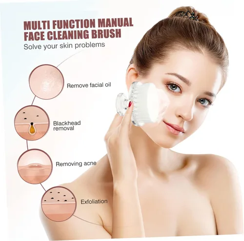 Miniatura 8 de Beavorty Cepillo de limpieza facial de silicona, cepillo de limpieza facial de limpieza profunda, cepillo facial de limpieza facial, kit de limpieza