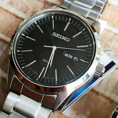 Miniatura 5 de Seiko Men's Quartz Watch Stainless Steel with Stainless Steel Strap