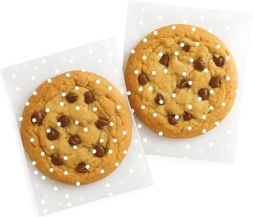 Miniatura 10 de Morepack Bolsas de celofán autosellantes autoadhesivas, 5 x 6 pulgadas, bolsas transparentes resellables para galletas para regalo, 200