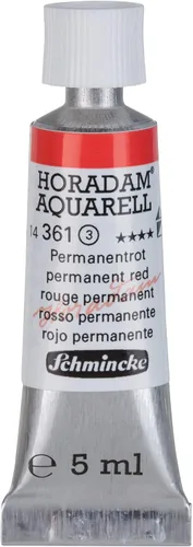 Miniatura 80 de Schmincke - HORADAM® AQUARELL - acuarelas de los mejores artistas, carmín permanente - 0.5 fl oz 353 carmín permanente