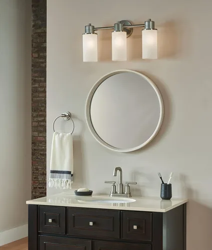 Miniatura 7 de Moen DN0786BN Iso - Toallero de mano para baño, níquel cepillado