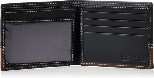 Miniatura 48 de Timberland Men's Leather Passcase Bifold Wallet Hybrid