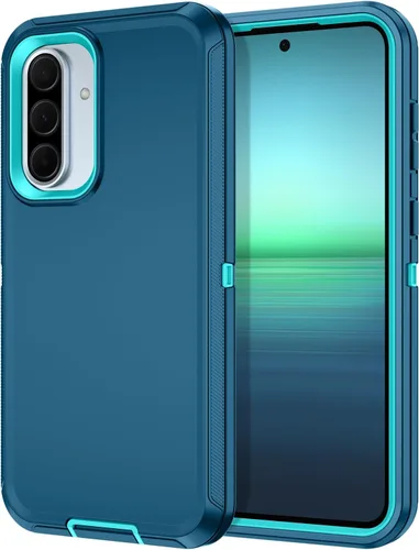 Miniatura 16 de I-HONVA Funda para Samsung Galaxy A52 5G a prueba de golpes, a prueba de polvo y caídas, 3 capas de protección de cuerpo completo