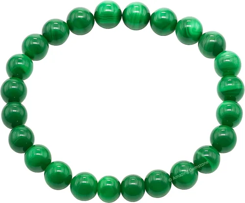 Miniatura 668 de Amazing Gemstone Pulsera de cristal para mujeres y hombres, pulsera de cristal curativo de protección, pulsera elástica con cuentas de piedras