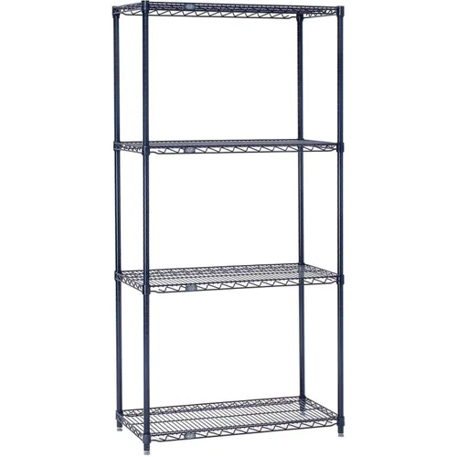 Nexel Nexelon - Estantería de alambre ajustable resistente a la corrosión, 5 niveles, estante de almacenamiento comercial, 18 x 60 x 86 pulgadas,