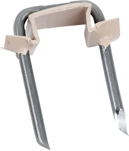 Gardner Bender MSI-75BX 9/16 pulgadas (0.551 in), grapa de metal con correa aislada de polietileno, 3 Cond #14, #12, #10 NM, bronceado, (100-Box)