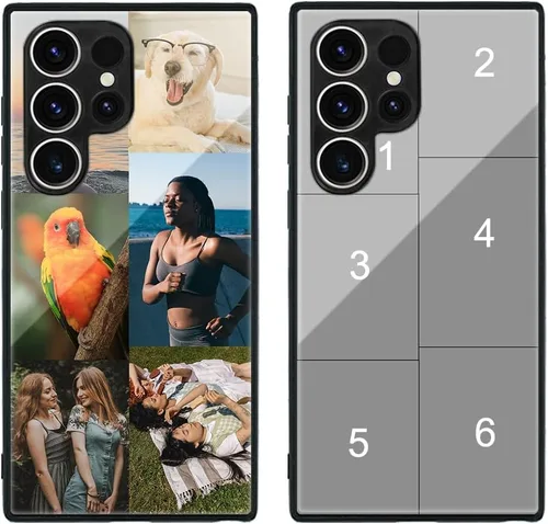 Miniatura 233 de Funda de teléfono personalizada para Samsung Galaxy S22+ / S22 Plus 5G, funda de TPU suave de vidrio templado antiarañazos personalizada con foto