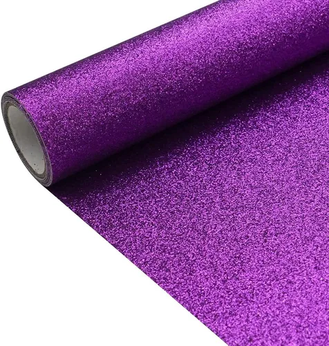 Miniatura 9 de Rollos de cuero con purpurina brillante y superfina de 11.8 x 53 pulgadas (11.8 x 53.1 in), lona de tela sintética brillante perfecta