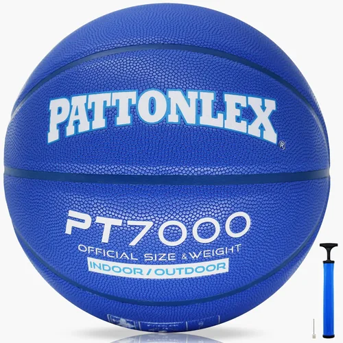 Miniatura 11 de Basketball Ball – Official Size– Composite Leather Indoor/Outdoor Basketball for Men, Women & Girls, with Pump