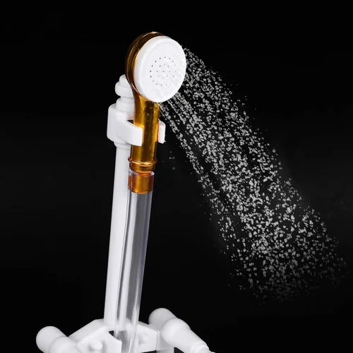 Miniatura 6 de Toyvian Bañera eléctrica de pulverización de agua Piscina con pulverizador sin batería para muñeca (blanco)