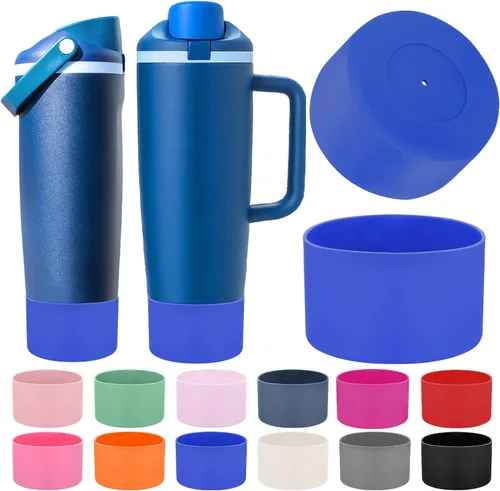 Miniatura 28 de Mity rain 2 piezas de botas protectoras de silicona para botellas y vasos FreeSip Sway de Owala de 30 oz y 40 oz - Accesorios para owala, mejora