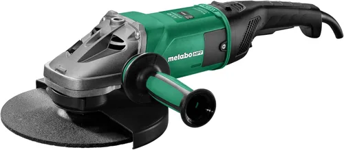 Miniatura 7 de Metabo - Amoladora de 9 ángulos, 6,600 RPM, gatillo de bloqueo de 15.0 amperios, amoladoras angulares de rendimiento, W24-230 MVT, 606467420, verde