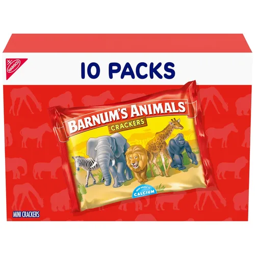 Miniatura 19 de BARNUM'S Galletas Originales de Animales, Aperitivos a Granel para Niños, 12 Cajas de 2.13 oz