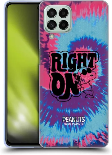 Miniatura 165 de Head Case Designs Funda de gel Woodstock 50th con licencia oficial de Peanuts Snoopy Guitar 1969 [protección de grado militar] compatible