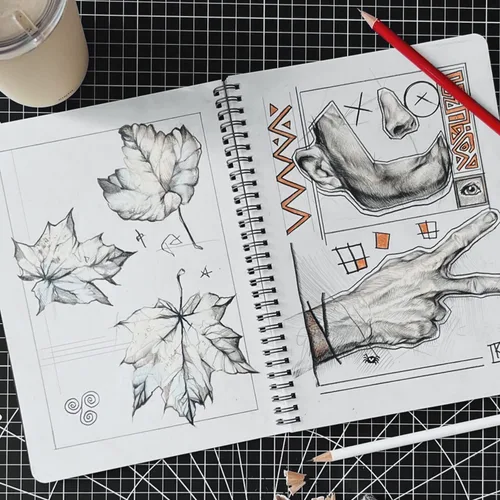 Miniatura 6 de Kolo - Cuaderno de dibujo de 7 x 10 pulgadas, encuadernado en espiral, 100 libras/163 gsm, ideal para grafito y lápiz