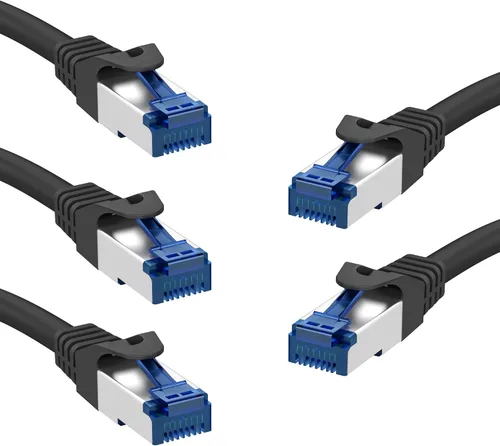 Miniatura 13 de KabelDirekt – Cable de red – 10Gbps, para máxima velocidad de Internet de fibra óptica – 33 pies, disponible en 1-100 pies – Cable Ethernet y LAN