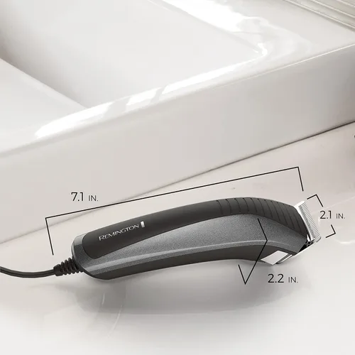 Miniatura 11 de Remington Easy Fade - Kit de corte de pelo para hombres, peines fijos cónicos y estándar, estuche de viaje incluido, color negro