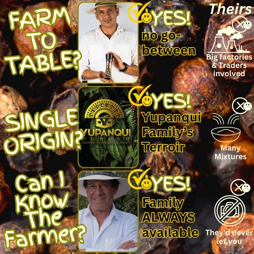 Miniatura 8 de YUPANQUI Smoked Peppercorns Whole - Best Smoked Black Pepper Organic for BBQ Grilling & Steak - Black Peppercorn Smoke Pepper corn for Grinder