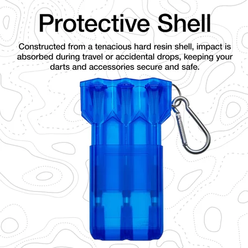 Miniatura 2 de Casemaster de GLD Products - Estuche ajustable para dardos Nomad Azul