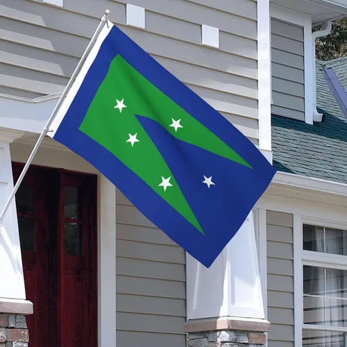 Miniatura 7 de Bandera del condado de Peconic, bandera de Nueva York, 3 x 5 pies, poliéster duradero de doble cara, divertida pancarta decorativa para exteriores