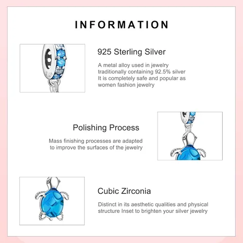 Miniatura 13 de Amufer S925 Charms for Women, compatible with Pandora Bracelets and Necklaces, Jewelry Gift