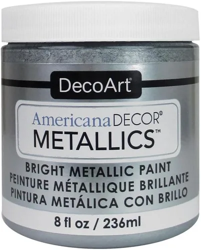 Miniatura 11 de DecoArt Americana Decor Metallics - Pintura metálica de oro de 24 quilates, paquete de 3 (8 onzas líquidas), pinturas metálicas de bricolaje