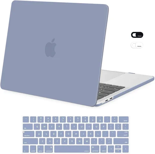 Miniatura 12 de MOSISO - Carcasa rígida de plástico, compatible con MacBook Pro de 13 pulgadas y cubierta para teclado y cámara web