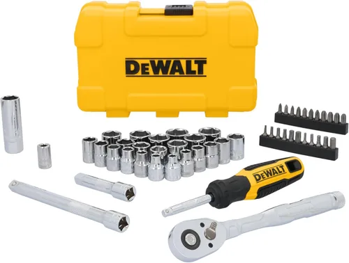 Miniatura 5 de DEWALT Juego de herramientas mecánicas de 50 piezas con accionamiento de 1/4" (DWMT45422)