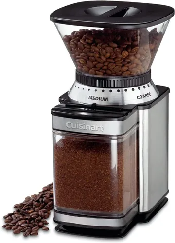 Miniatura 2 de CUISINART Molinillo de café, molinillo automático eléctrico de un solo toque con selector de molienda de 18 posiciones, acero inoxidable, DBM-8P1