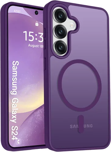 Miniatura 56 de Funda para teléfono Google Pixel 9 Pro XL, Compatible con Magnético, Protección contra Caídas de Grado Militar Translúcida Mate Resistente a Golpes