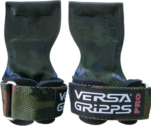 Miniatura 11 de Versa Gripps® Pro, fabricado en los Estados Unidos, correas de muñeca para alternativa de levantamiento de pesas, el mejor accesorio