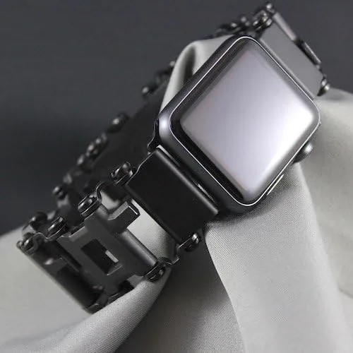Miniatura 5 de Adaptador de reloj Samsung de acero inoxidable compatible con la pulsera Leatherman..
