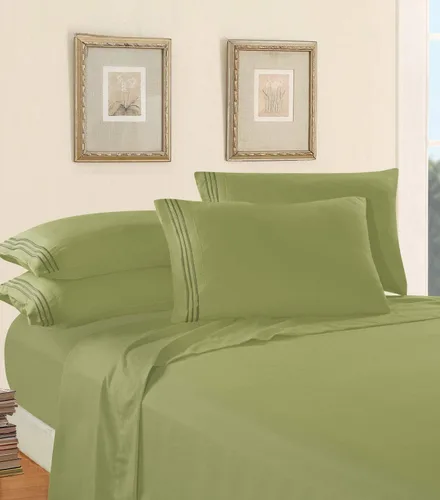 ¡Juego de sábanas de lujo de 4 piezas en Amazon! Diseño de calidad egipcia con 1500 hilos Elegant Comfort - Resistente a las arrugas y al