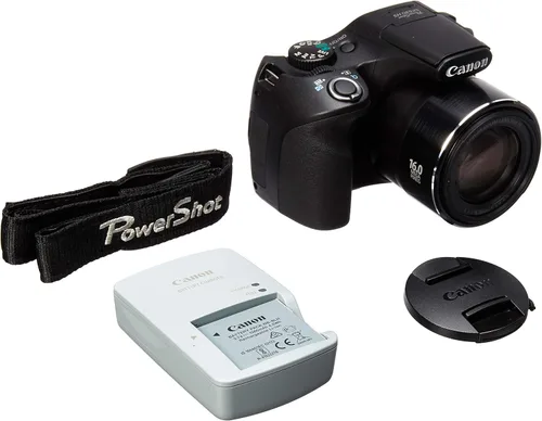 Cámara digital Canon CMOS PowerShot de 16,0 megapíxeles SX530-CR Canon, zoom con estabilizador óptico de la imagen de 50x (24°a°1200°mm) y video de