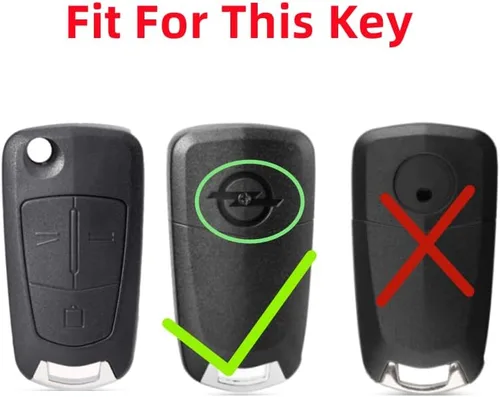 Miniatura 2 de TPU 2Button Flip Key Case Cover para Opel Astra J Corsa D Insignia Vectra C Zafira