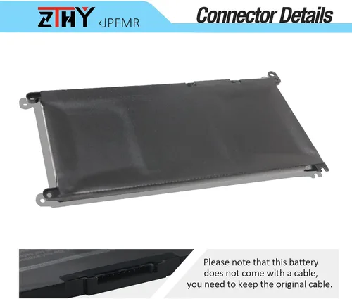 Miniatura 4 de ZTHY JPFMR - Batería de repuesto para laptop Dell Chromebook 3400 3100 2 en 1 5488 5493 5593 Series 0JPFMR 7MT0R 16DPH 65N6H 7T0D3 07GDY DN33X RDNP5