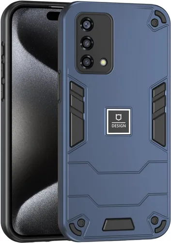 Miniatura 144 de Funda compatible con Huawei Y9 Prime (2019), compatible con Huawei Y9 Prime (2019) 4G STK-L21 2 en 1 [PC duro + TPU], funda de teléfono azul