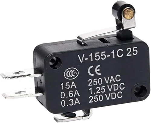 Miniatura 11 de HEXEH Interruptor de límite Micro Interruptores de viaje de límite de contacto plateado autorreset momentáneo V-15 V-151 V-152 V-153 V-154 V-155